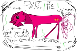 Size: 1228x805 | Tagged: safe, artist:ron, pinkie pie, g4, female, solo