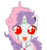 Size: 1024x1095 | Tagged: safe, artist:dtavs.exe, sweetie belle, pony, robot, unicorn, g4, bed mane, big eyes, female, filly, foal, hooves, horn, looking at you, messy mane, modified, open mouth, simple background, solo, sweetie bot, transparent background
