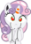 Size: 511x720 | Tagged: safe, artist:dtavs.exe, sweetie belle, pony, robot, unicorn, g4, female, filly, foal, hooves, horn, looking at you, open mouth, simple background, solo, surprised, sweetie bot, transparent background