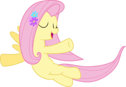 Size: 8655x6000 | Tagged: safe, artist:mactavish1996, fluttershy, pegasus, pony, filli vanilli, g4, .svg available, absurd resolution, female, flying, simple background, singing, solo, transparent background, vector