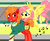 Size: 2000x1624 | Tagged: safe, artist:ilikepudding24, big macintosh, fluttershy, earth pony, pony, filli vanilli, g4, my little pony: friendship is magic, male, ponytones outfit, ship:fluttermac, shipping, singing, stallion, straight