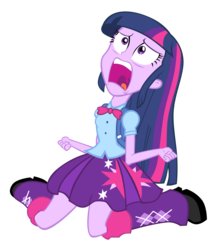 Size: 3197x3673 | Tagged: safe, artist:baroquedavid, twilight sparkle, human, equestria girls, g4, my little pony equestria girls, female, meme, screaming, simple background, solo, transparent background, twilight sparkle (alicorn), twilight's human reaction, twiscream, vector