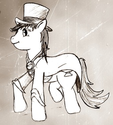 Size: 1245x1371 | Tagged: safe, oc, oc only, oc:pit pone, equestria games (episode), g4, ask, british, dancing, equestria games, hat, medal, olympics, solo, top hat, tumblr