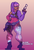 Size: 382x565 | Tagged: safe, artist:kayliesaurus-rex, twilight sparkle, human, g4, dark skin, female, galaxy leggings, glasses, humanized, solo