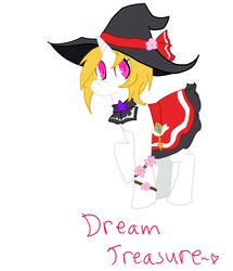 Size: 1312x1528 | Tagged: safe, artist:chiruno989, oc, oc only, pony, unicorn, adoptable, clothes, hat, solo, witch