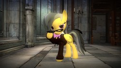 Size: 1920x1080 | Tagged: safe, artist:tyraka628, daring do, g4, 3d, clothes, female, glasses, gmod, solo