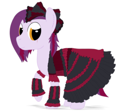 Size: 2300x2100 | Tagged: safe, artist:stinkehund, oc, oc only, oc:mystic blare (old design), clothes, crossdressing, dress, male, scar, solo