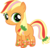Size: 6203x6000 | Tagged: safe, artist:serenawyr, applejack, earth pony, pony, g4, season 4, absurd resolution, female, filly, filly applejack, looking at you, rainbow power, simple background, solo, transparent background, vector, wingding eyes, younger