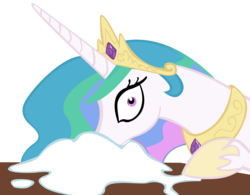 Size: 5000x3900 | Tagged: safe, artist:derpy-maple, artist:johnjoseco, princess celestia, pony, g4, cocaine, drugs, female, food, mare, simple background, solo, sugar (food), transparent background, vector