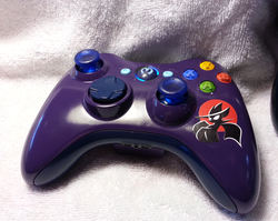 Size: 3063x2440 | Tagged: safe, artist:nightowl3090, mare do well, g4, controller, customized toy, irl, photo