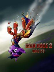 Size: 774x1032 | Tagged: safe, artist:brab777, twilight sparkle, g4, crossover, female, iron man, solo