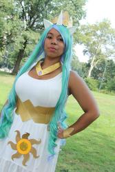 Size: 640x960 | Tagged: safe, artist:melodicmitsuki, princess celestia, human, g4, cosplay, irl, irl human, photo, solo