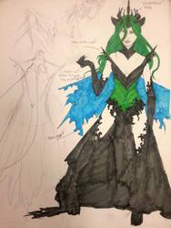 Size: 720x960 | Tagged: safe, artist:kiranox, queen chrysalis, human, g4, humanized, light skin