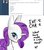 Size: 680x780 | Tagged: safe, artist:moonblizzard, rarity, g4, ask, female, rarity answers, solo, tumblr