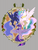 Size: 1500x2000 | Tagged: safe, artist:wolhim, princess celestia, princess luna, twilight sparkle, alicorn, pony, g4, eyes closed, female, mare, old banner, pixiv, spread wings, twilight sparkle (alicorn)