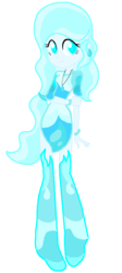 Size: 394x876 | Tagged: safe, artist:unicornofcreativity, oc, oc only, equestria girls, g4, clear wave, equestria girls-ified, solo