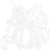 Size: 2402x2410 | Tagged: safe, artist:vasillium, oc, oc only, oc:nyx, alicorn, pony, fanfic:past sins, monochrome, solo