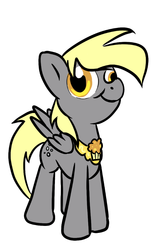 Size: 530x832 | Tagged: safe, artist:desert-sage, derpy hooves, pegasus, pony, g4, element, element of muffins, female, mare, solo