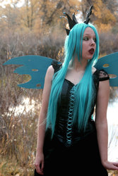 Size: 1024x1530 | Tagged: safe, artist:phrose, queen chrysalis, human, g4, cosplay, irl, irl human, photo, solo