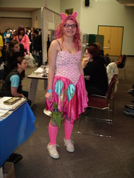 Size: 2304x3072 | Tagged: safe, artist:lilmisschaos, pinkie pie, human, g4, cosplay, irl, irl human, photo