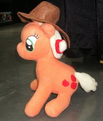 Size: 1024x1200 | Tagged: safe, artist:darkzephyrmoon, applejack, g4, irl, photo, plushie