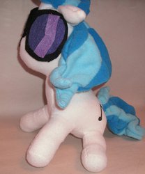 Size: 1024x1232 | Tagged: safe, artist:darkzephyrmoon, dj pon-3, vinyl scratch, g4, irl, photo, plushie