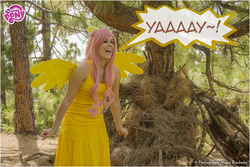 Size: 1282x854 | Tagged: safe, artist:aredhel-r, fluttershy, human, g4, cosplay, irl, irl human, photo, solo