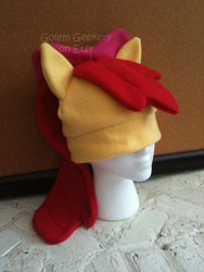 Size: 1536x2048 | Tagged: safe, artist:golemgeekery, apple bloom, g4, craft, hat, irl, photo