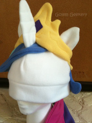 Size: 1536x2048 | Tagged: safe, artist:golemgeekery, princess celestia, g4, craft, hat, irl, photo