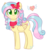 Size: 1200x1250 | Tagged: safe, artist:ashourii, oc, oc only, pegasus, pony, bow, solo