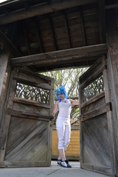 Size: 3072x4608 | Tagged: safe, artist:everage, artist:shelle-chii, dj pon-3, vinyl scratch, human, g4, cosplay, irl, irl human, photo, solo