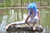 Size: 4608x3072 | Tagged: safe, artist:everage, artist:shelle-chii, dj pon-3, vinyl scratch, human, g4, balancing, barefoot, cosplay, feet, irl, irl human, photo, solo