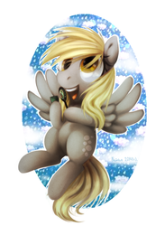 Size: 753x1029 | Tagged: safe, artist:neitivo, derpy hooves, pegasus, pony, g4, female, mare, solo