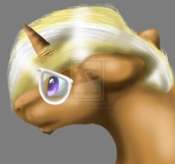 Size: 923x865 | Tagged: safe, artist:steampunkmonster, trenderhoof, g4, simple ways, solo