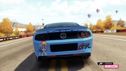 Size: 1280x720 | Tagged: safe, rainbow dash, pony, g4, car, ford, ford mustang, forza horizon, itasha, shelby, shelby gt500 mustang