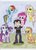 Size: 762x1048 | Tagged: safe, applejack, fluttershy, pinkie pie, rainbow dash, rarity, twilight sparkle, g4, crossover, dan, dan vs