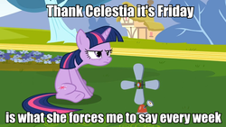 Size: 959x540 | Tagged: safe, twilight sparkle, g4, female, grumpy twilight, image macro, meme, solo