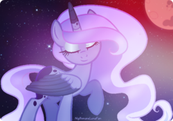 Size: 679x474 | Tagged: safe, artist:nightmarelunafan, princess luna, g4, alternate design, female, solo