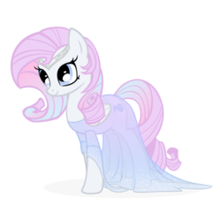 Size: 550x550 | Tagged: safe, artist:angelea-phoenix, oc, oc only, oc:velveteen, pegasus, pony, clothes, dress, female, gala dress, mare, see-through, see-through dress, simple background, solo, transparent background