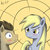 Size: 894x894 | Tagged: safe, artist:sticky-plaster, derpy hooves, doctor whooves, time turner, pegasus, pony, g4, blushing, female, mare