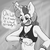 Size: 900x900 | Tagged: safe, artist:punk-pegasus, sweetie belle, anthro, g4, female, metal, metal belle, monochrome, older, solo, tongue piercing