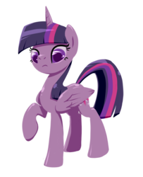 Size: 1136x1400 | Tagged: safe, artist:inlucidreverie, twilight sparkle, alicorn, pony, g4, female, lineless, mare, simple background, solo, transparent background, twilight sparkle (alicorn)