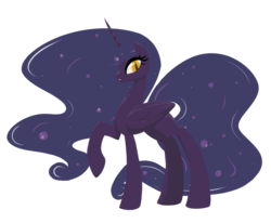 Size: 1280x1053 | Tagged: safe, artist:inlucidreverie, oc, oc only, alicorn, pony, alicorn oc, female, horn, lineless, mare, simple background, solo, transparent background, wings