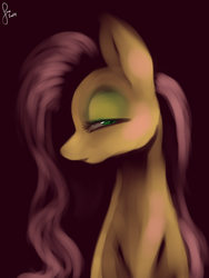 Size: 1200x1600 | Tagged: safe, artist:saoiirse, fluttershy, g4, female, solo