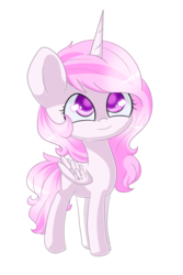 Size: 2000x3000 | Tagged: safe, artist:rue-willings, princess celestia, g4, cewestia, female, filly, pink-mane celestia, simple background, solo, transparent background, younger