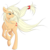 Size: 800x800 | Tagged: safe, artist:chappy34, artist:kodok37, applejack, g4, female, running, simple background, solo