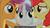 Size: 848x470 | Tagged: safe, screencap, apple bloom, scootaloo, sweetie belle, g4, twilight time, hub logo, meme, youtube caption