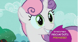 Size: 480x260 | Tagged: safe, screencap, alula, apple bloom, aquamarine, aura (g4), boysenberry, cotton cloudy, diamond tiara, dinky hooves, first base, gallop j. fry, noi, peach fuzz, piña colada, pluto, scootaloo, shady daze, silver spoon, strike, super funk, sweetie belle, train tracks (g4), truffle shuffle, twist, earth pony, pony, unicorn, g4, twilight time, all new, animated, apple, background pony, bully, bullying, clothes, colt, cutie mark crusaders, daydream, dream sequence, erlenmeyer flask, fantasy, female, filly, food, giant apple, goggles, hub logo, hubble, imagine spot, lab coat, levitation, magic, magic abuse, male, potion, revenge, sweetie belle's magic brings a great big smile, telekinesis, text, the hub, unicorn master race, unicycle