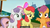 Size: 851x473 | Tagged: safe, screencap, apple bloom, scootaloo, sweetie belle, g4, my little pony: friendship is magic, twilight time, hub logo, meme, youtube caption