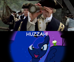 Size: 853x717 | Tagged: safe, edit, edited screencap, screencap, princess luna, g4, luna eclipsed, huzzah, pirates of the caribbean, video, youtube